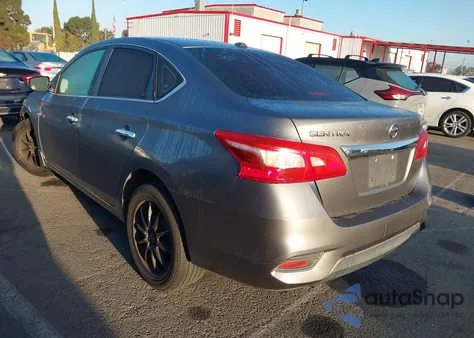2016 Nissan Sentra Sv z USA, uszkodzony, nr VIN 3N1AB7APXGL670674